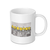 Cartoon Characters Sitting on a Skyline Mug product